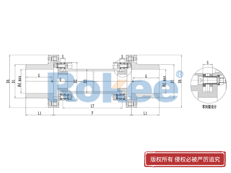RLAT超长轴距膜片联轴器厂家,RLAT超长轴距膜片联轴器生产厂家