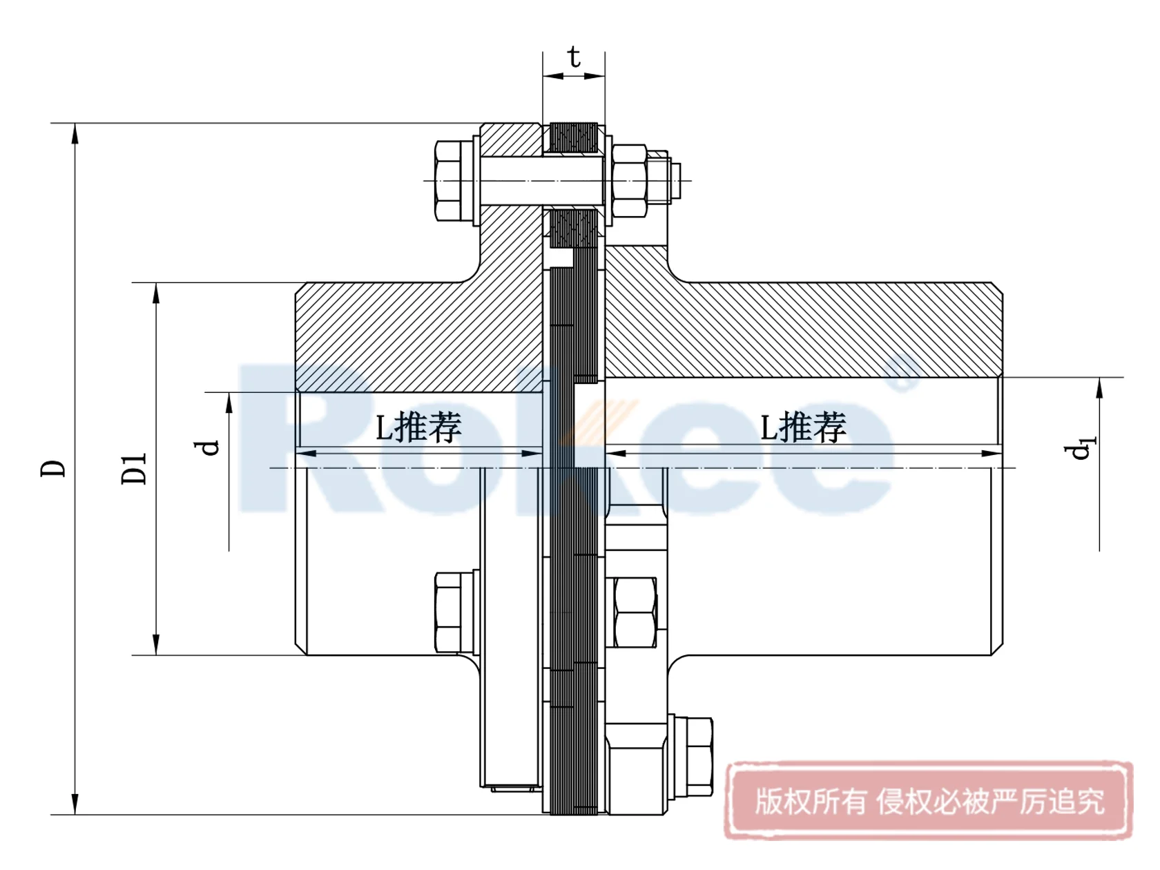 JMII型膜片联轴器